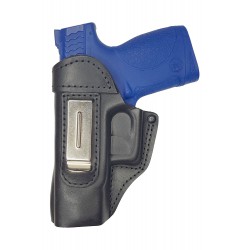 IWB 3Li Leather Holster for Smith & Wesson MP 9 Compact black