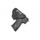 IWB 3Li Leather Holster for Heckler & Koch P8 USP black VlaMiTex