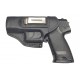 IWB 3Li Pistolera de piel para Heckler & Koch P8 USP negro para