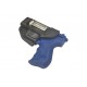 IWB 2Li Fondina in pelle per Walther PK380 nero per mancini VlaMiTex