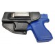 IWB 2Li Holster en cuir pour Glock 43 Noir pour gauchers VlaMiTex
