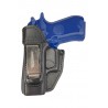 IWB 2Li Holster en cuir pour Beretta 82 Noir pour gauchers VlaMiTex