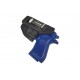 IWB 2Li Holster en cuir pour Beretta 82 Noir pour gauchers VlaMiTex